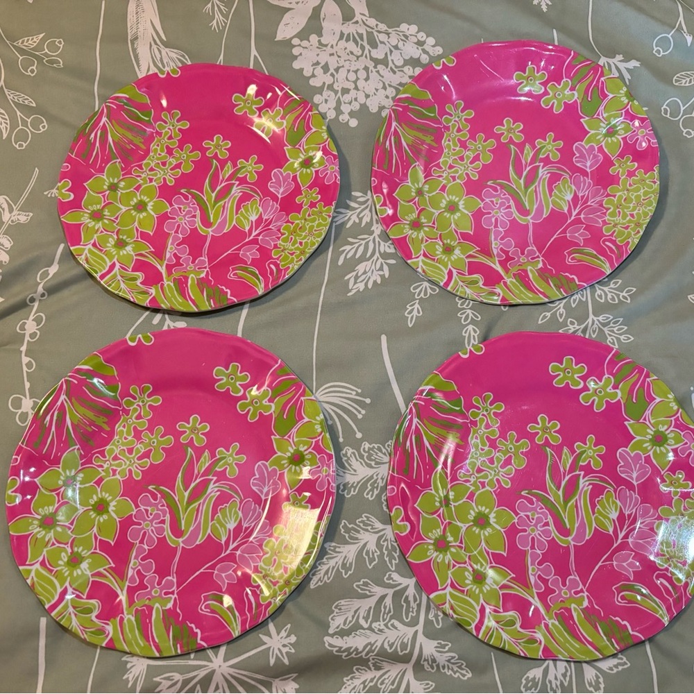 Lilly Pulitzer plates